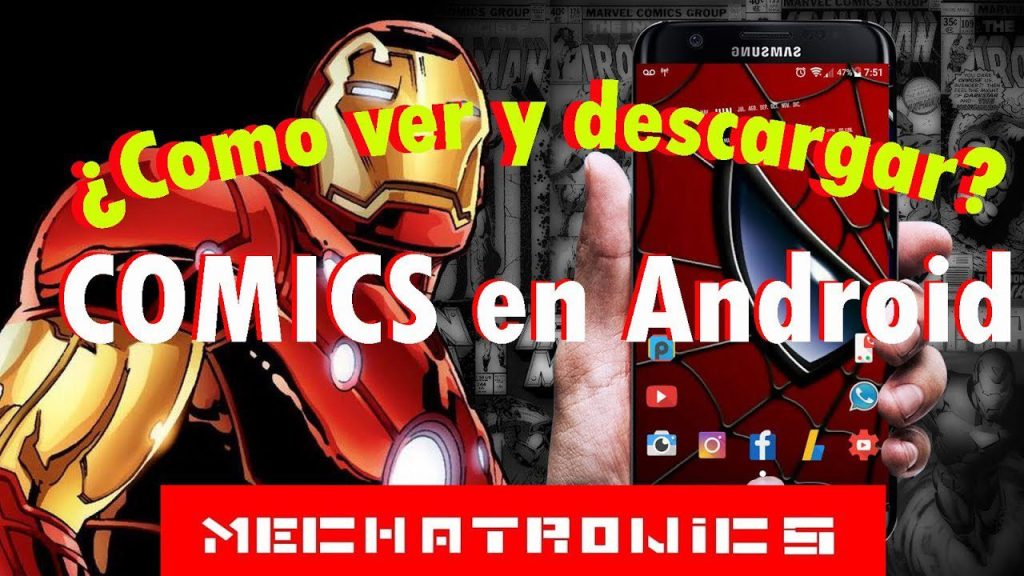 Dónde puedo descargar cómics de Marvel y DC gratis