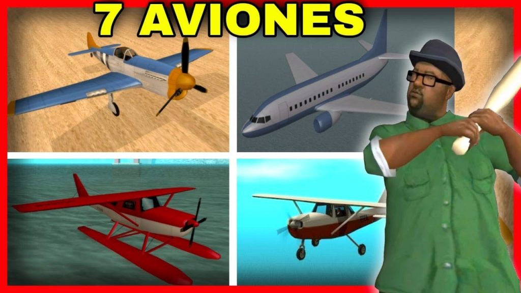 Cómo desbloquear todos los aviones en GTA San Andreas