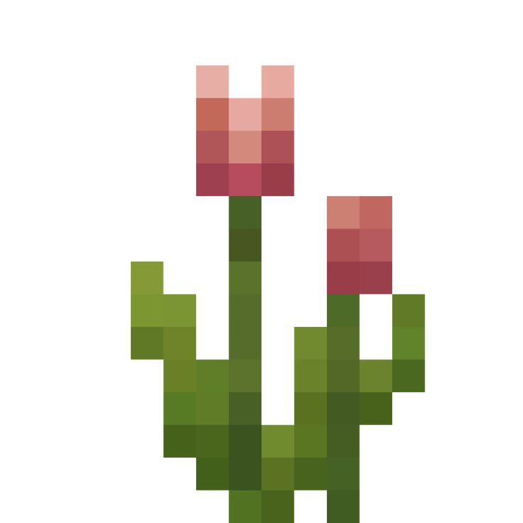 Cómo hacer flores en Minecraft