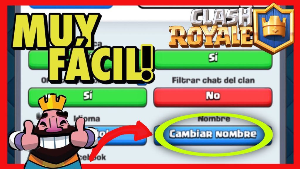 cuanto cuesta el cambio de nombr Cuánto cuesta el cambio de nombre en clash Royale