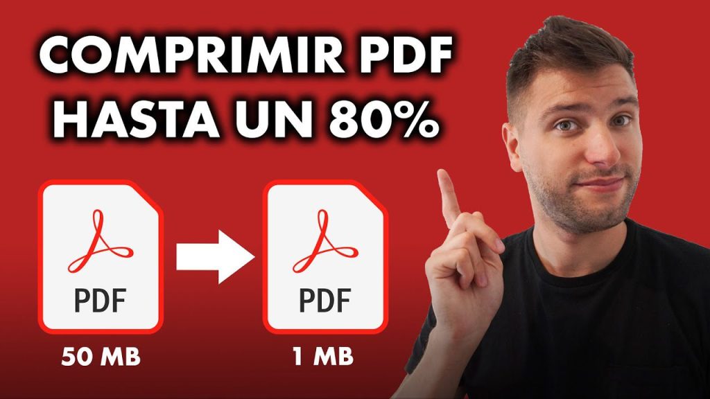 Cuánto es lo máximo que se puede comprimir un PDF