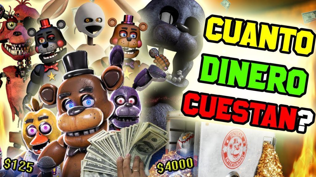 Cuánto pesan los FNAF