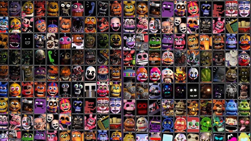 Cuántos animatronics hay en Ultra Custom Night