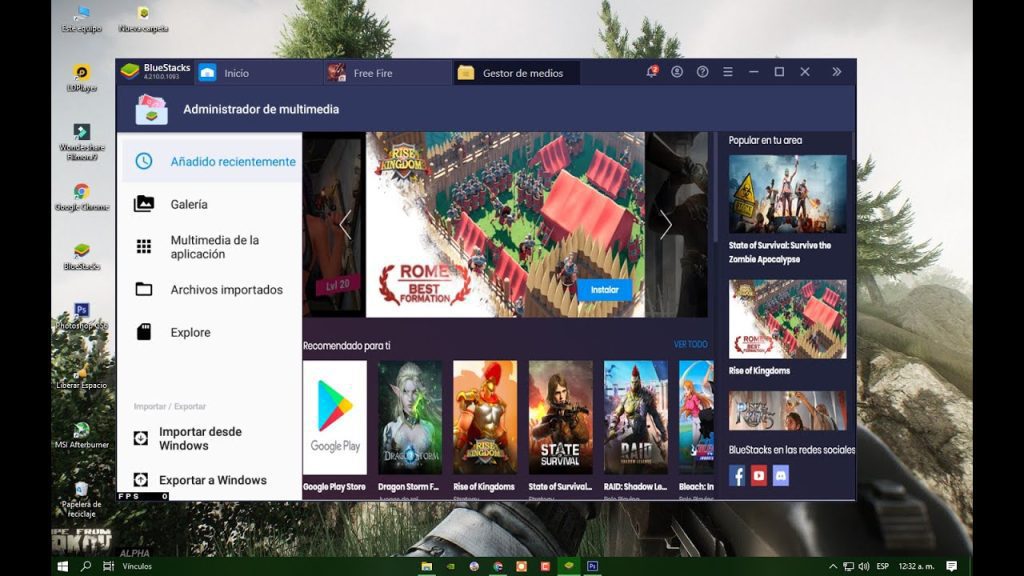 Dónde guarda BlueStacks las APK