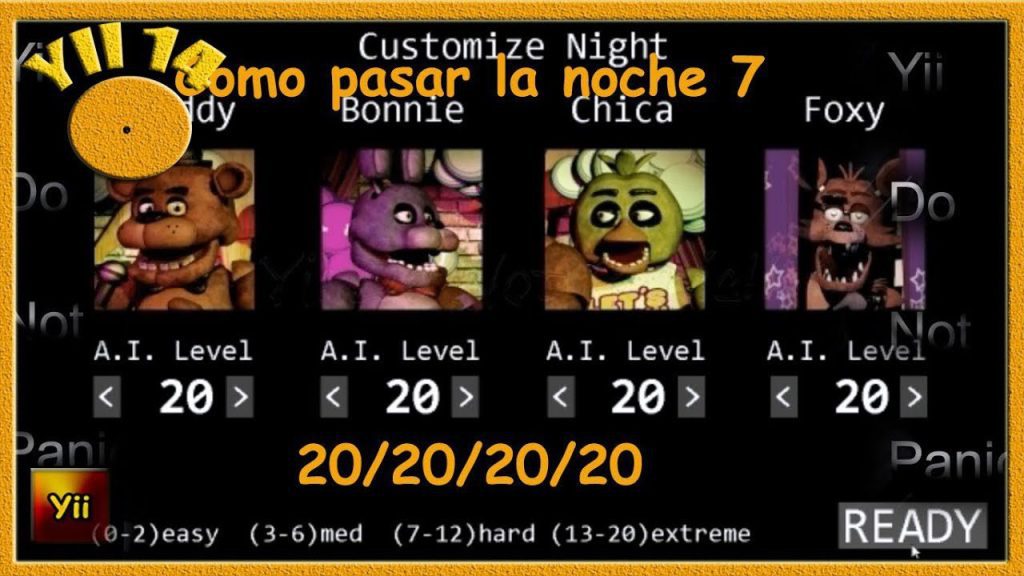 Cómo desbloquear la noche 7 en Five Nights at Freddy’s 1