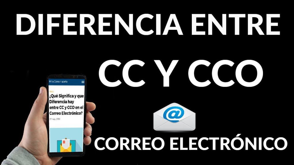 Qué significa el CC en un correo electrónico