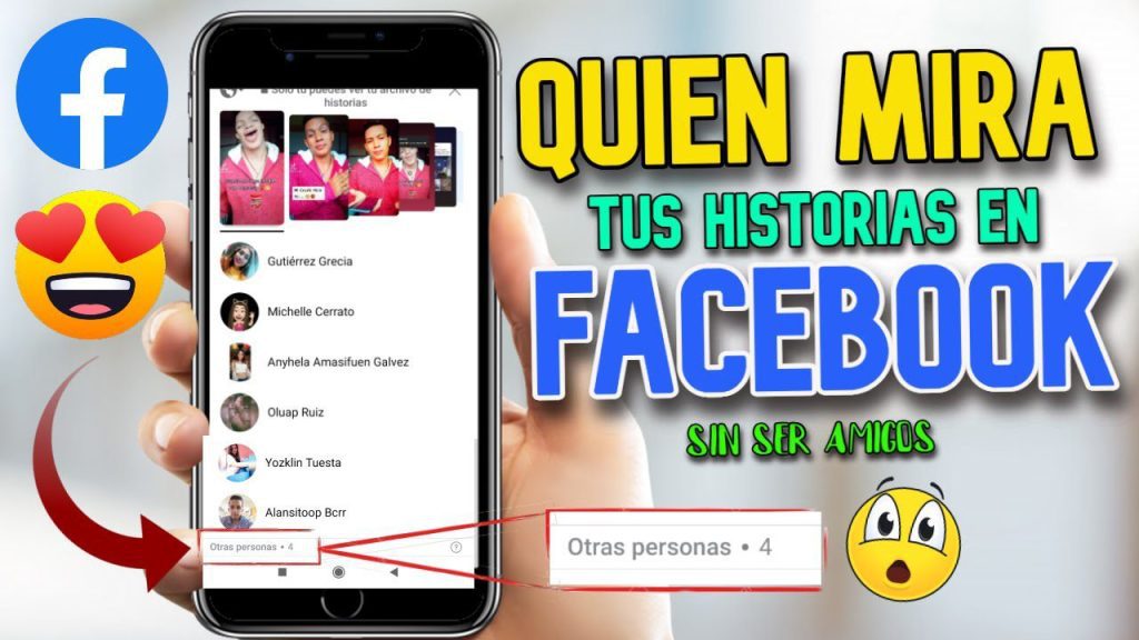 Por qué aparece otras personas en historia de Facebook