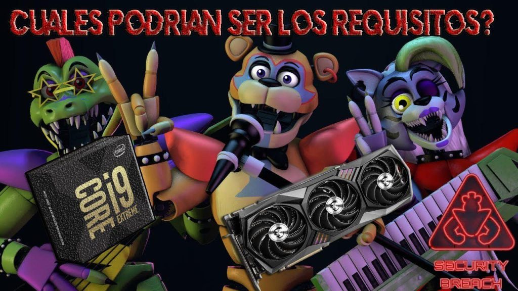 Cuántos GB Pesa FNAF Security Breach