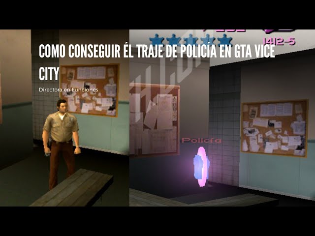 Cómo conseguir el uniforme de policía en GTA Vice City