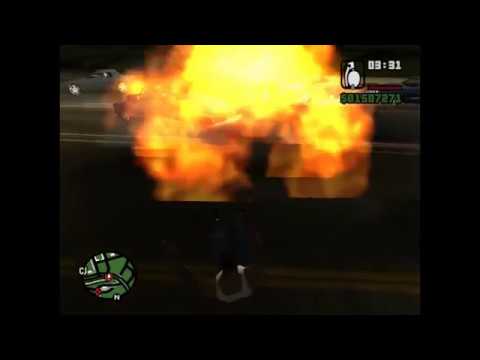 Como no perder las armas en GTA San Andreas al morir