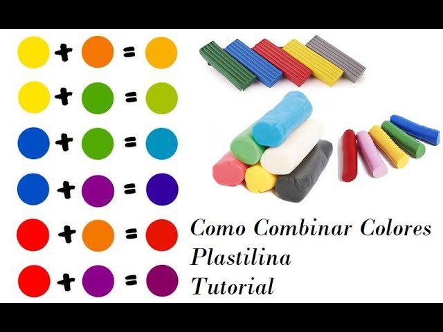 Cómo se hace el verde con plastilina