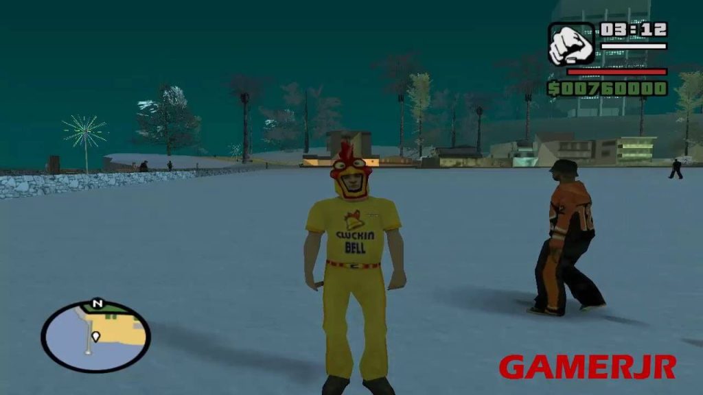 Cuál es el gallo cluckin en GTA San Andreas