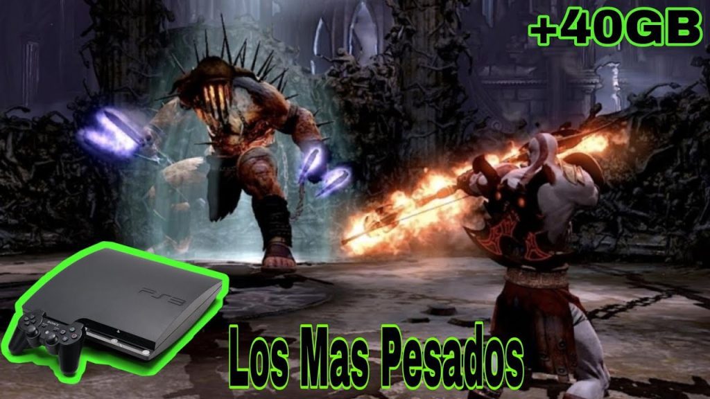 cuanto pesan los juegos de play Cuánto pesan los juegos de play 3