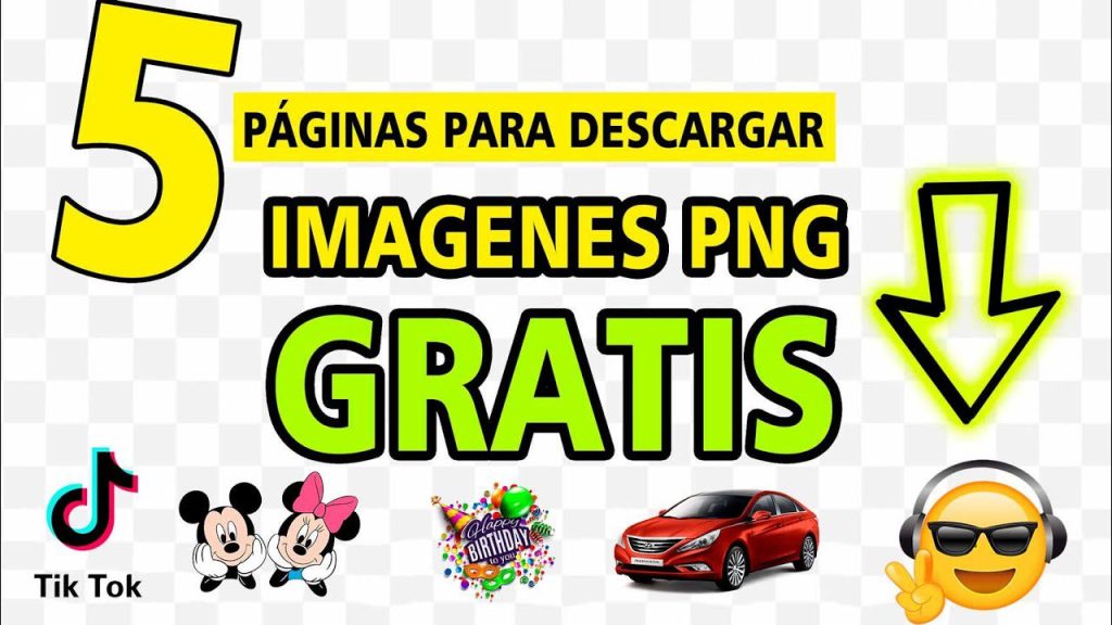 Dónde puedo descargar imágenes PNG gratis