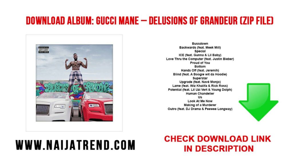 Download Gucci Mane Studio Albums for Free on Mediafire