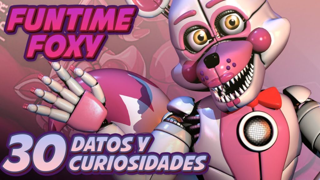 que es fun time Cómo se llama la Foxy rosa