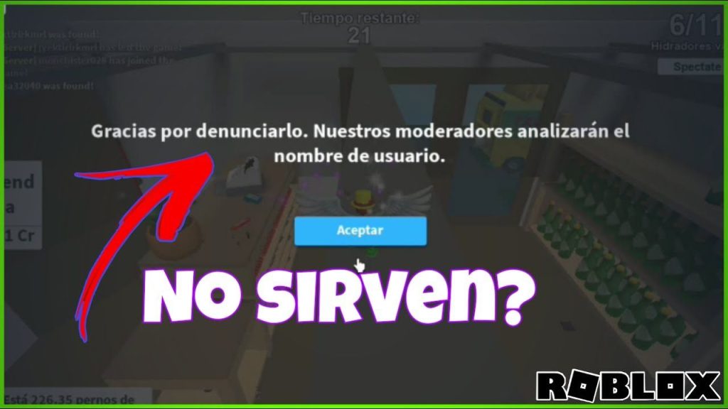 Cuántas denuncias se necesitan para cerrar una cuenta de Roblox