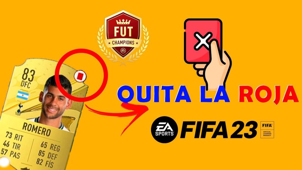 Qué significa la flecha roja en FIFA