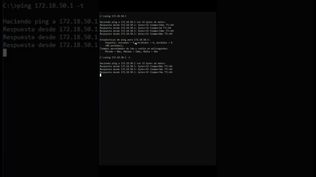 Cómo hacer un ping infinito en cmd