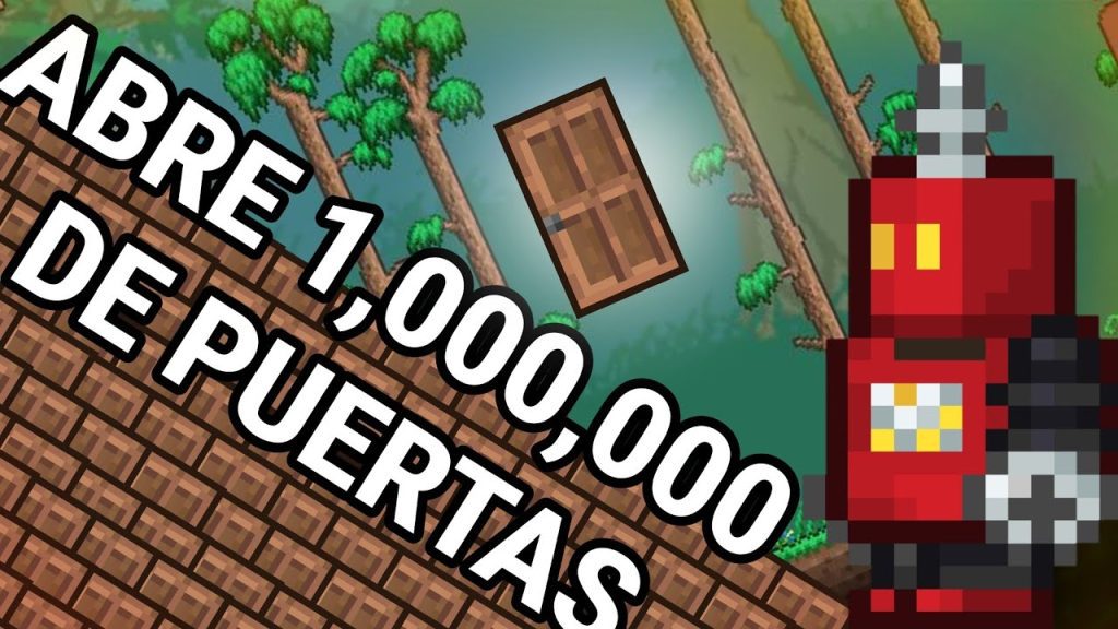 Cómo se abre una puerta en Terraria