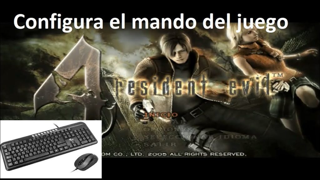 Cómo son los controles de Resident Evil 4 para PC