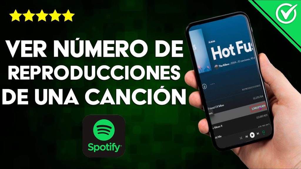 Cuántas veces he escuchado una canción en Spotify