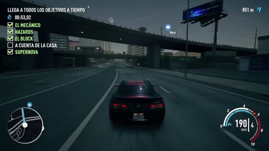 Cuánto dura la campaña de Need for Speed Payback