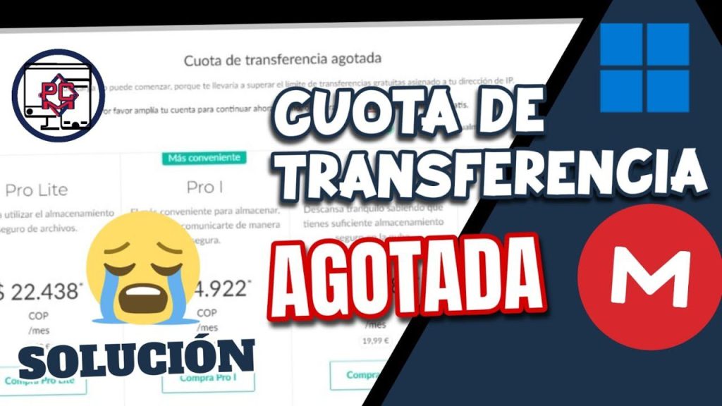 Cuánto dura la cuota de transferencia de MEGA