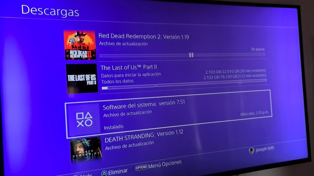 Cuánto pesa el The Last of Us