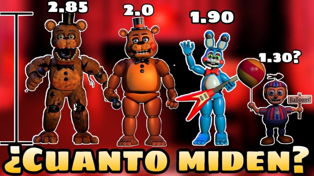 Cuántos animatrónicos hay en FNAF 2