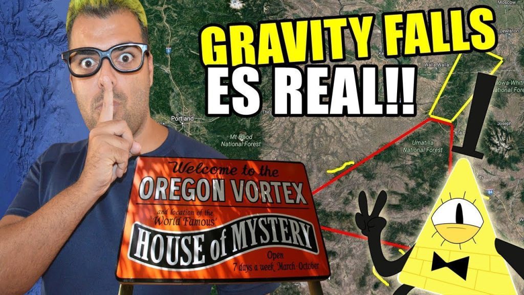 Dónde se encuentra Gravity Falls en la vida real