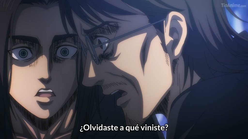 Que vio Eren cuando beso a Historia