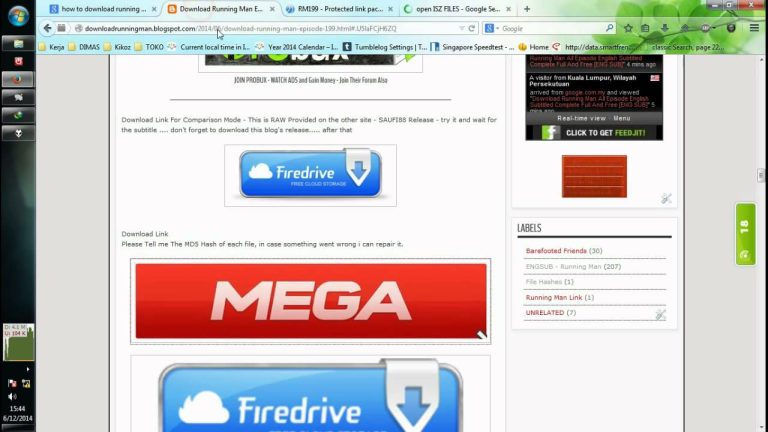 Download the Running Man Free Online series from Mediafire