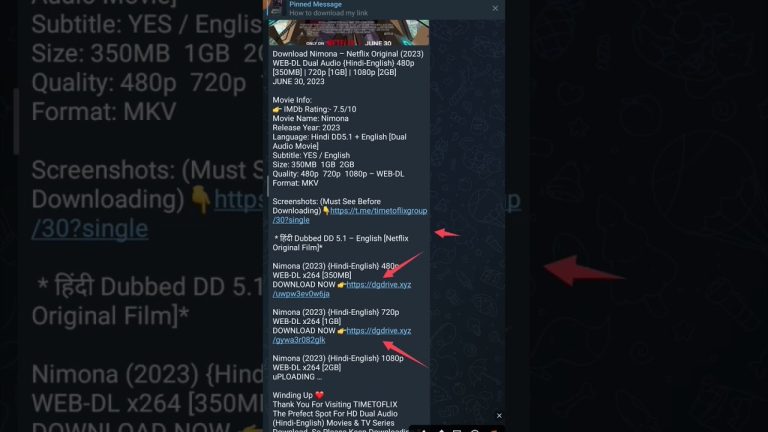 Download the Where Can You Watch Nimona movie from Mediafire