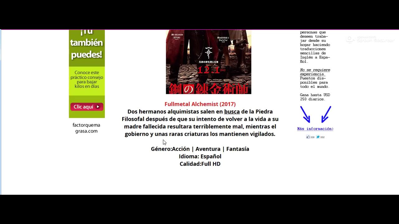 Download FullMetal Alchemist Movie